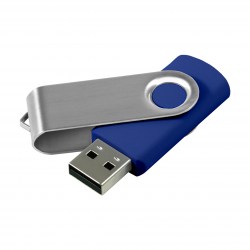 Флеш-память под логотип 16 Гб USB TWISTER 2.0, синий 